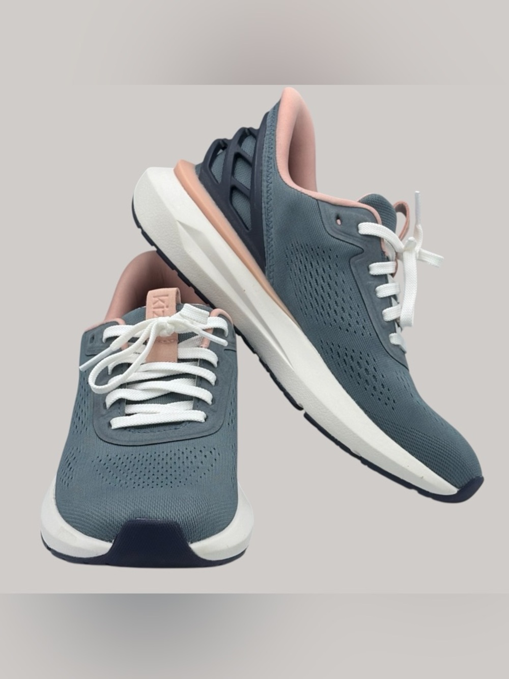 Kizik Athens 2 Stormy Weather/Rose Hands Free Slip On Shoe Women's US Size 8.5